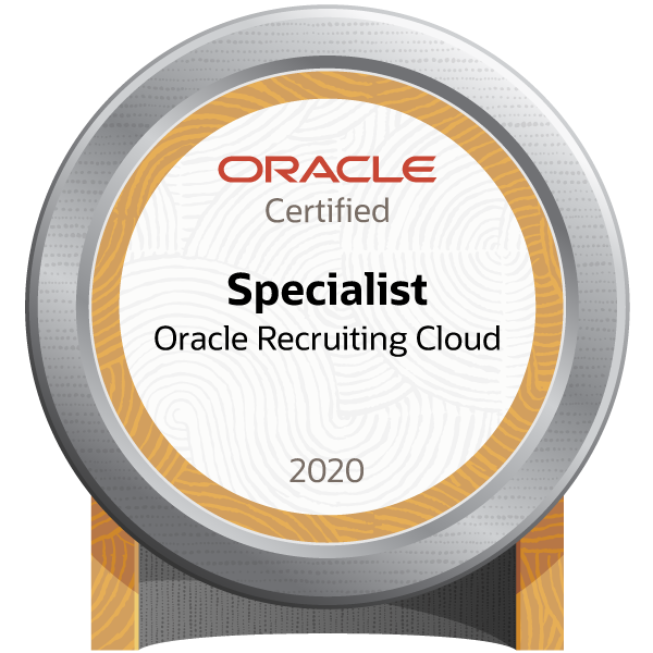 Oracle recruiting cloud-2020-certified implementation specialist